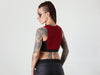 BT-6 Crop top rouge