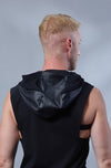 ERH Black hood with magnetic buckle