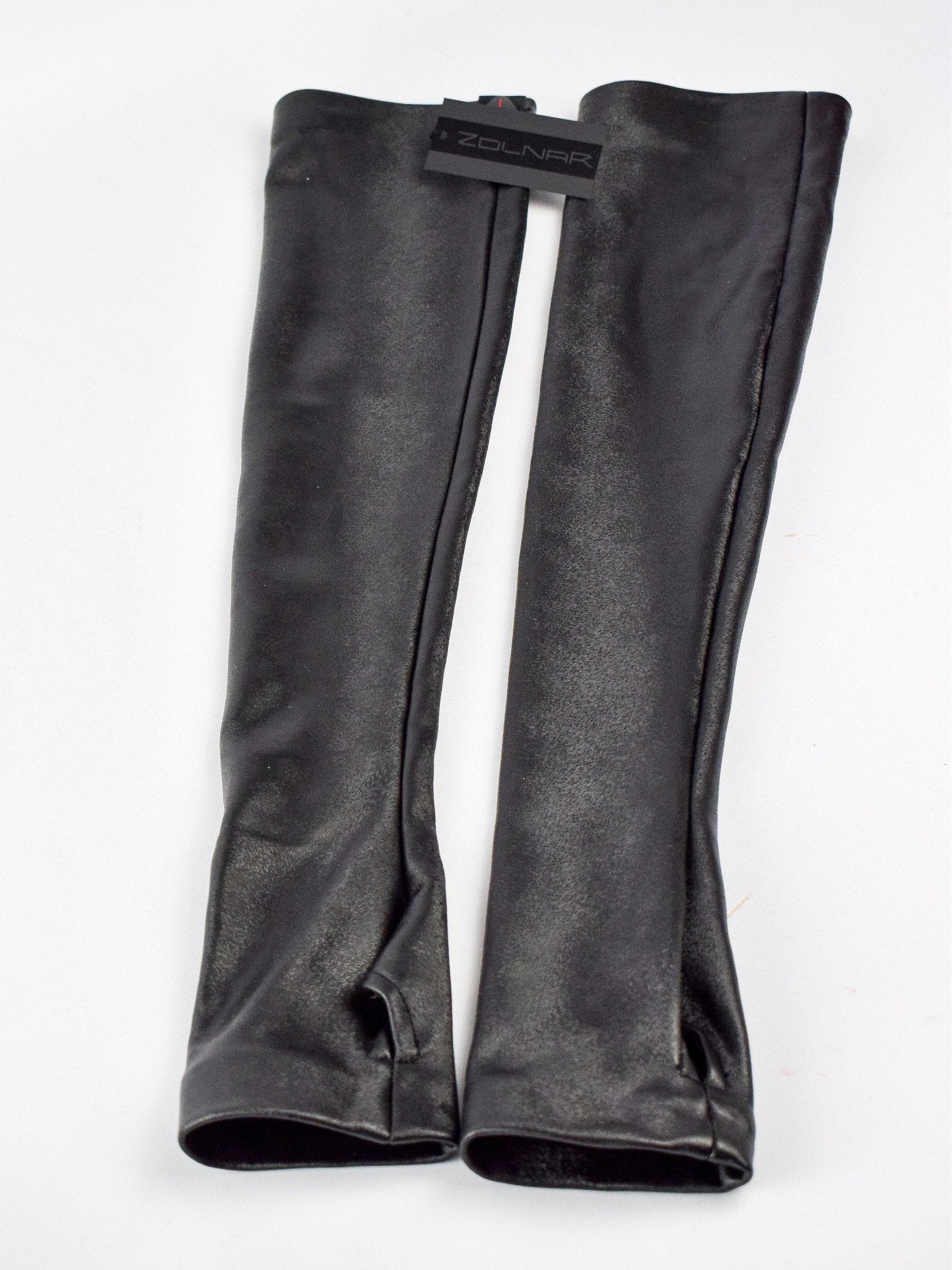 FG-PU Black water-resistant fleece arm warmers - zolnar