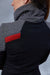 HS-8 Black cyberpunk sweater gray honeycomb pullover - zolnar