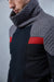 HS-8 Cyberpunk sweater gray hexagonal black pullover - zolnar