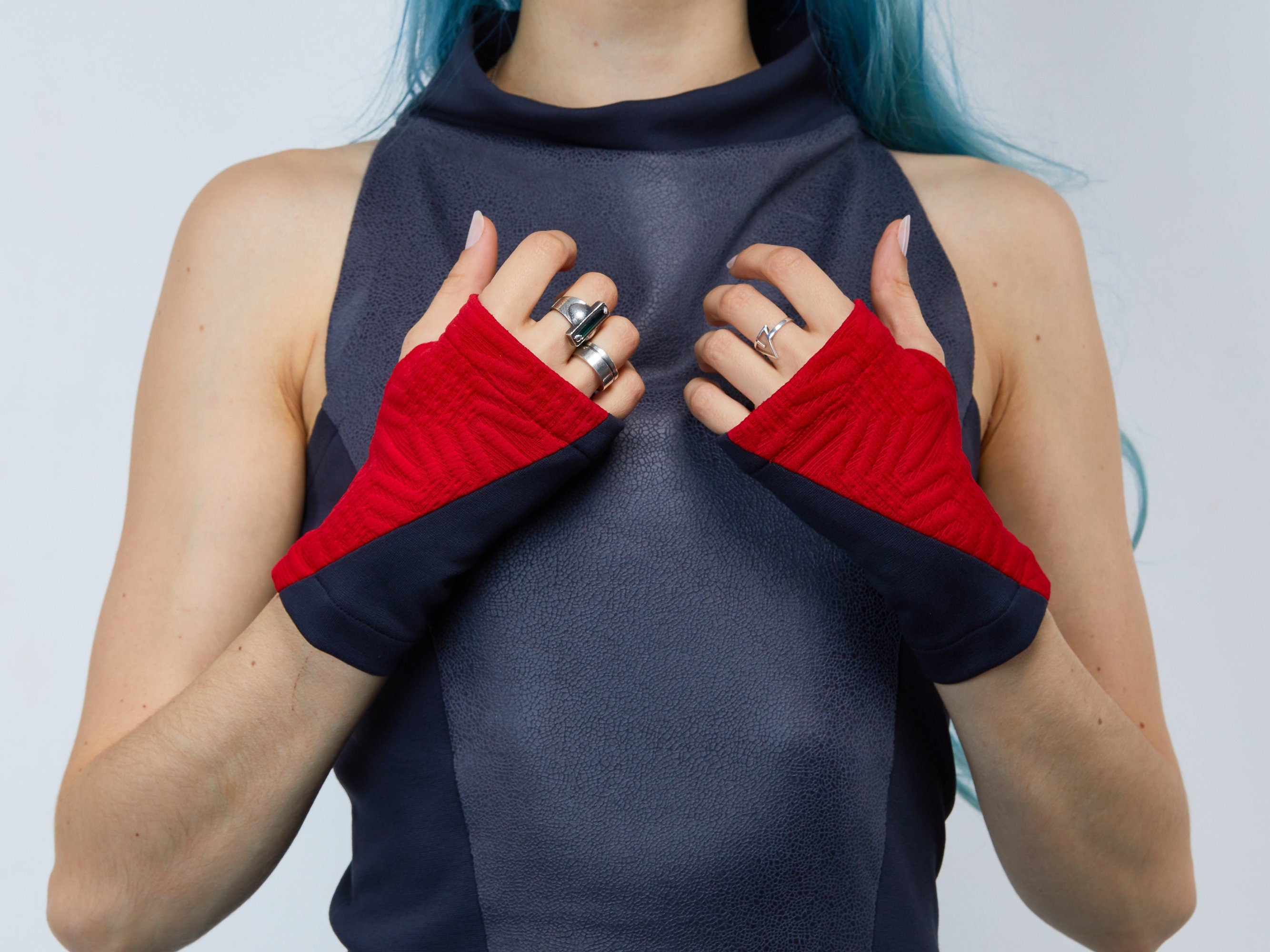 WRW2 8 Halbfingerhandschuhe