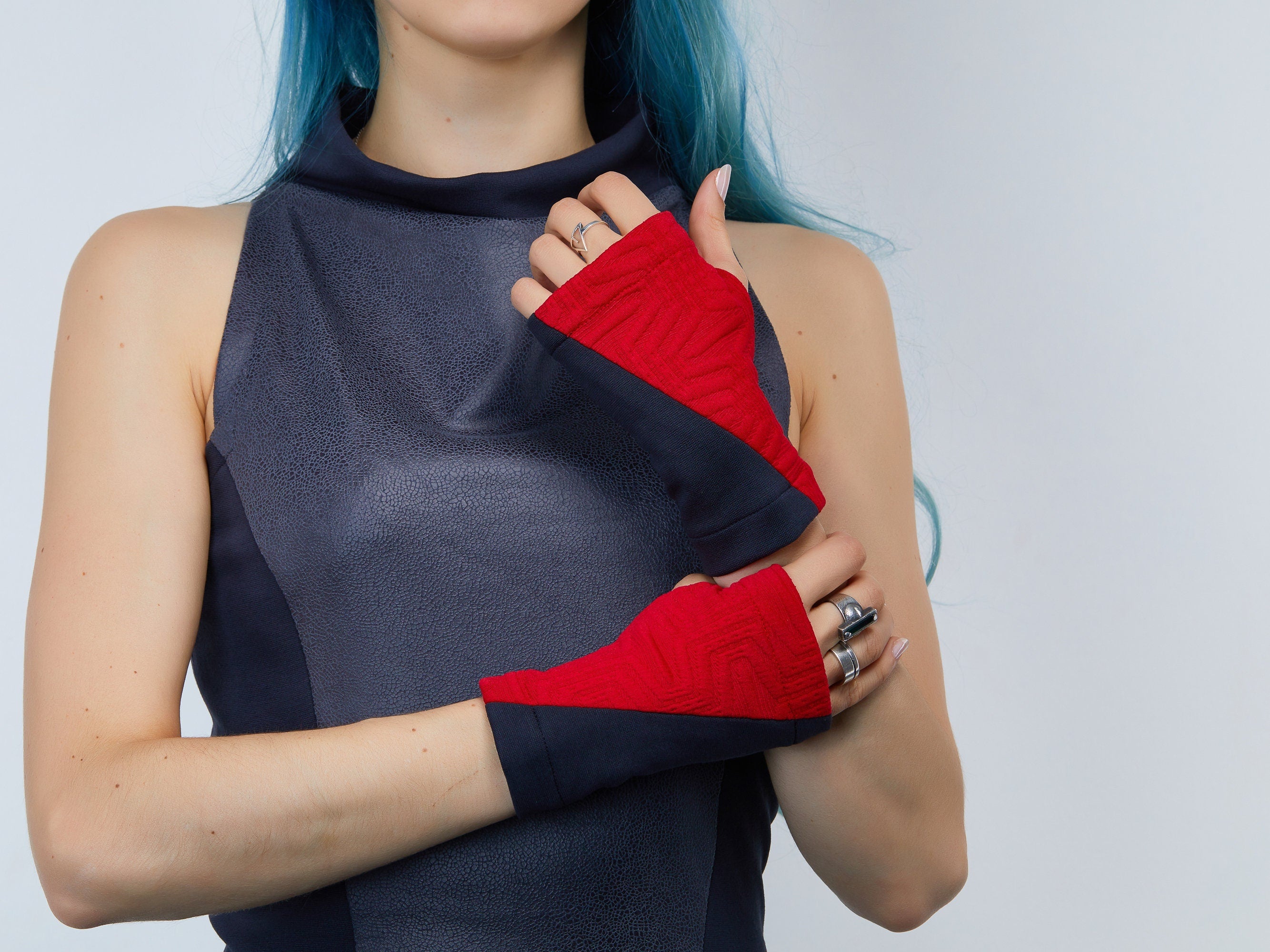WRW2 8 Halbfingerhandschuhe
