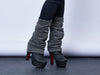 LG sq Grey leg warmers