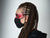 MS-SC Black cotton face mask with nose wire