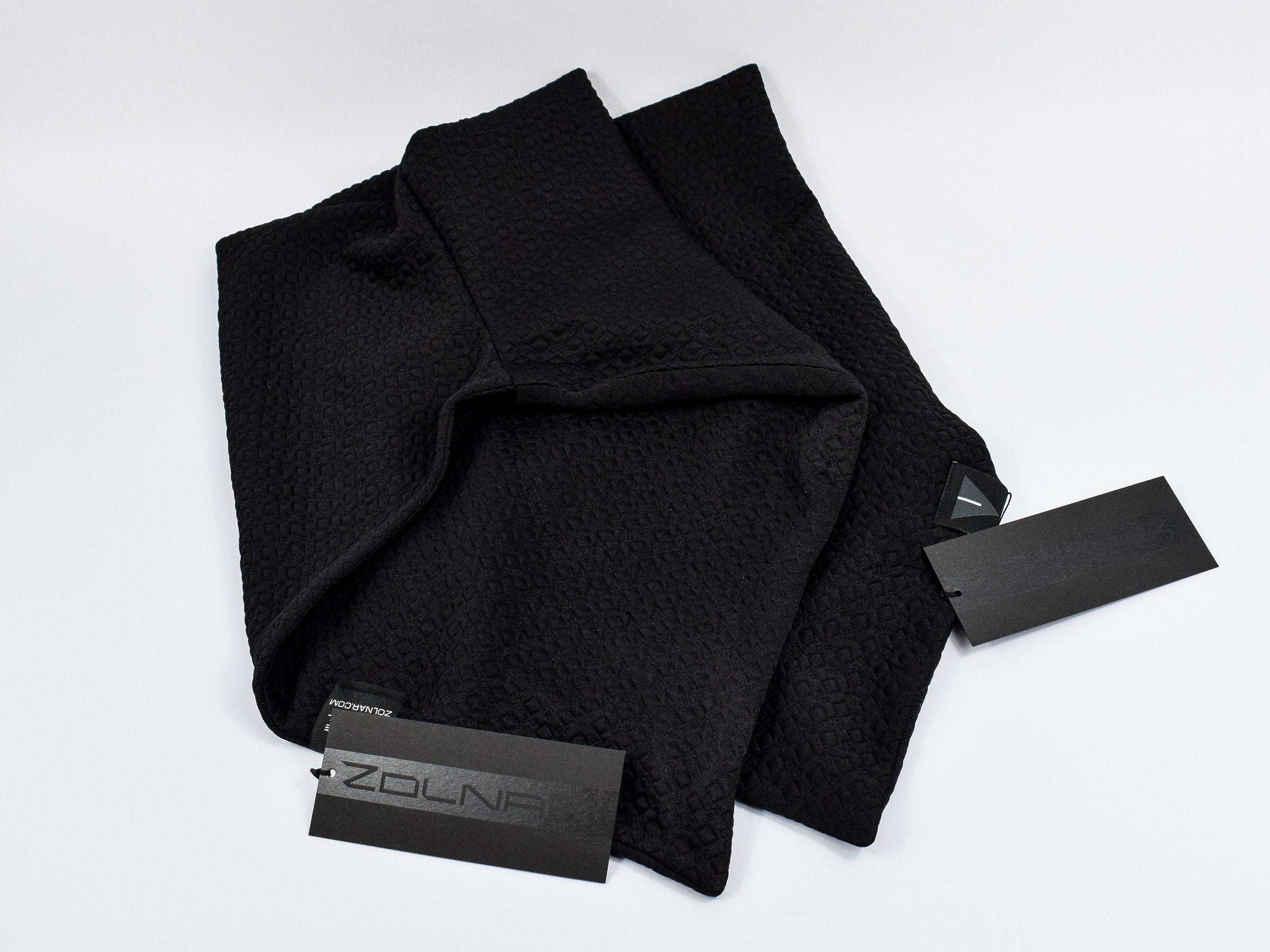 SC2 Q8 Black infinity scarf