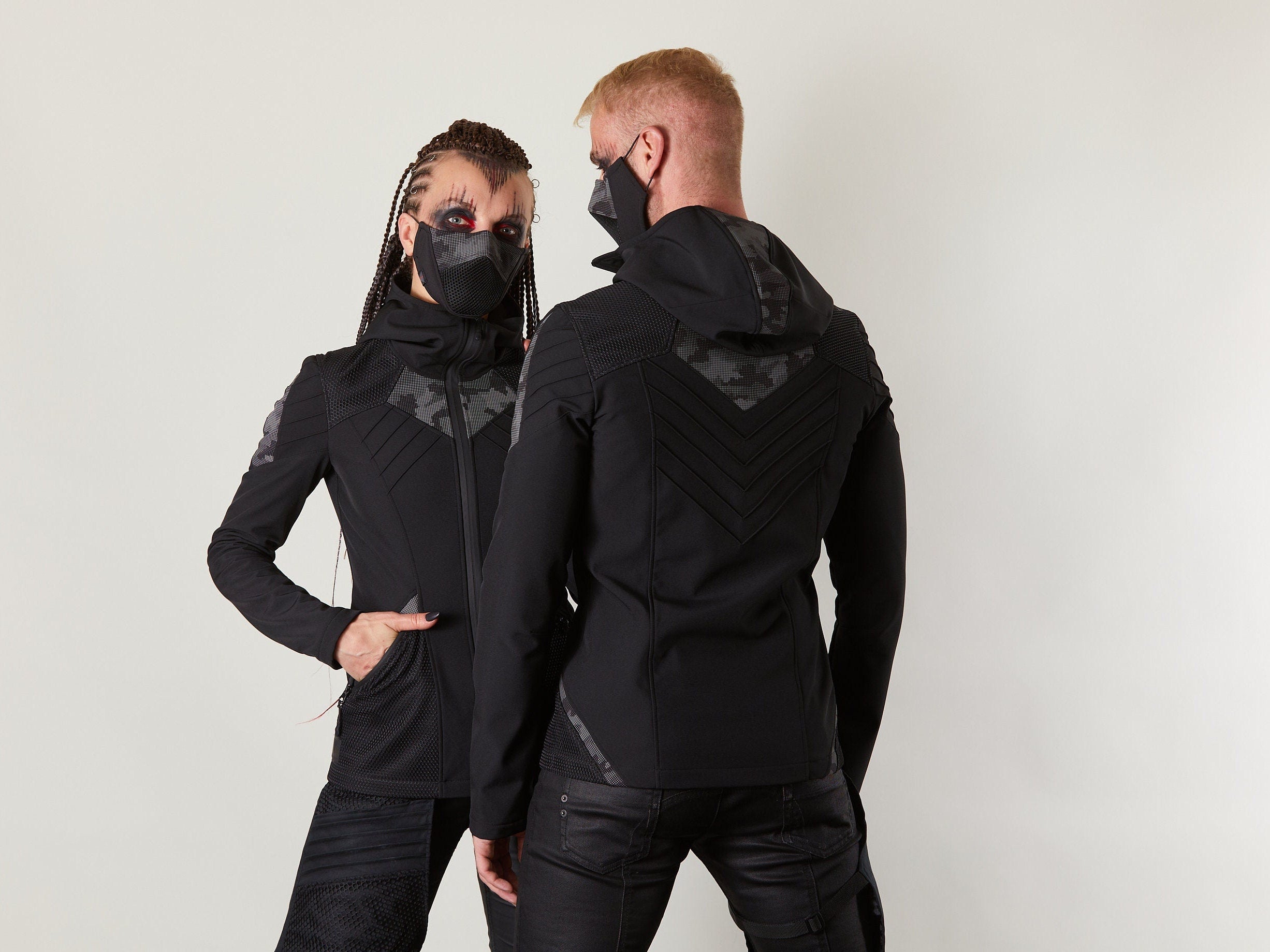 SIX-R ​​Sci-Fi-Techwear-Jacke