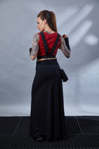 SK-Lv Black maxi skirt