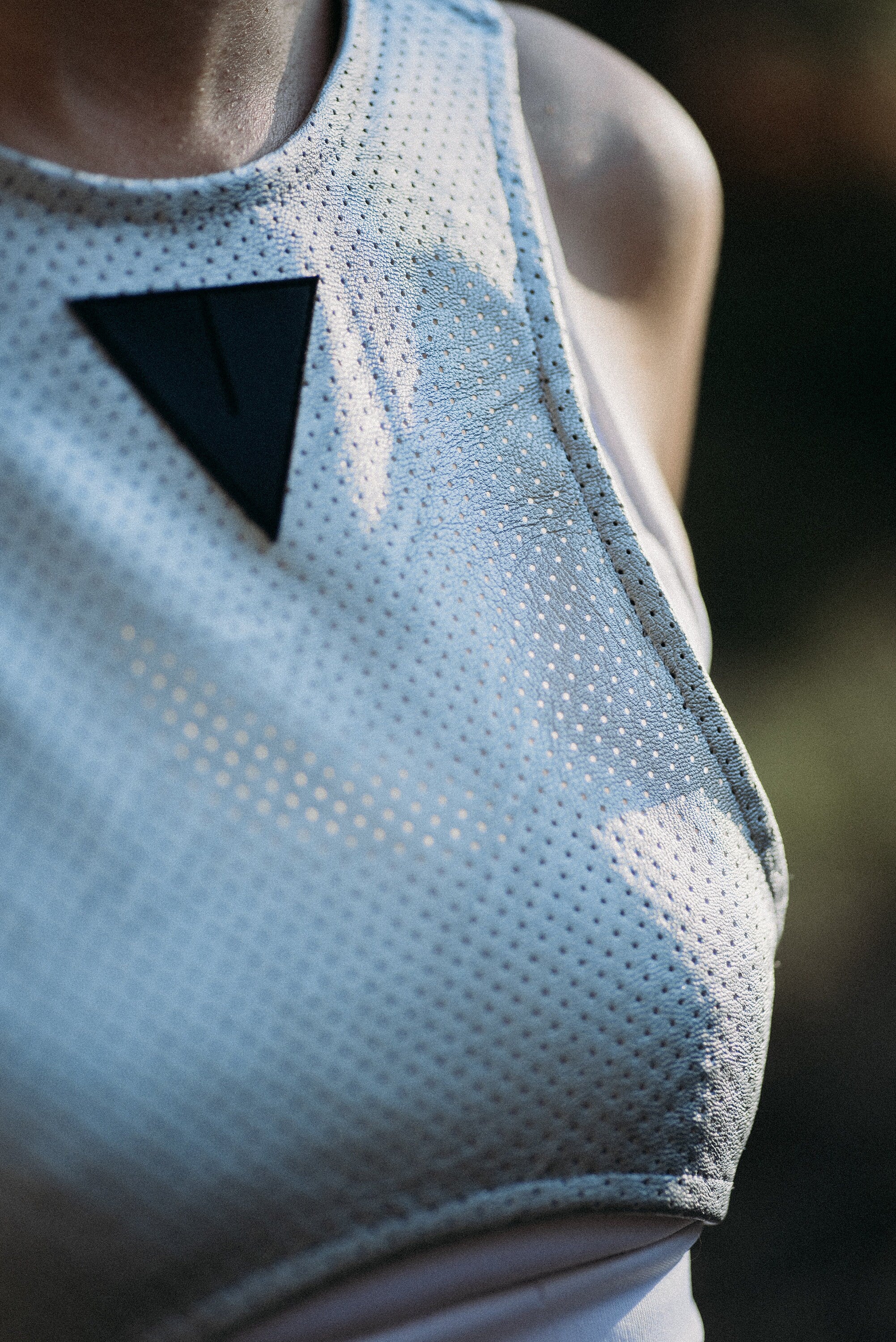 Plaque de poitrine en cuir écologique BC Silver