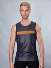 PT-RA8 S size Gray sleeveless shirt