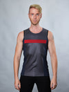 PT-RA8 S size Gray sleeveless shirt