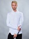 AB-003 White futuristic sweater