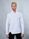 AB-003 White futuristic sweater