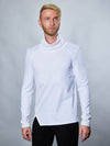 AB-003 White futuristic sweater