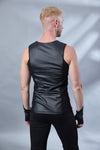 RA2 Black sleeveless shirt with red insert - zolnar