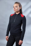 RR Black and red women's pullover - zolnar