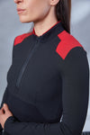 RR Black and red women's pullover - zolnar