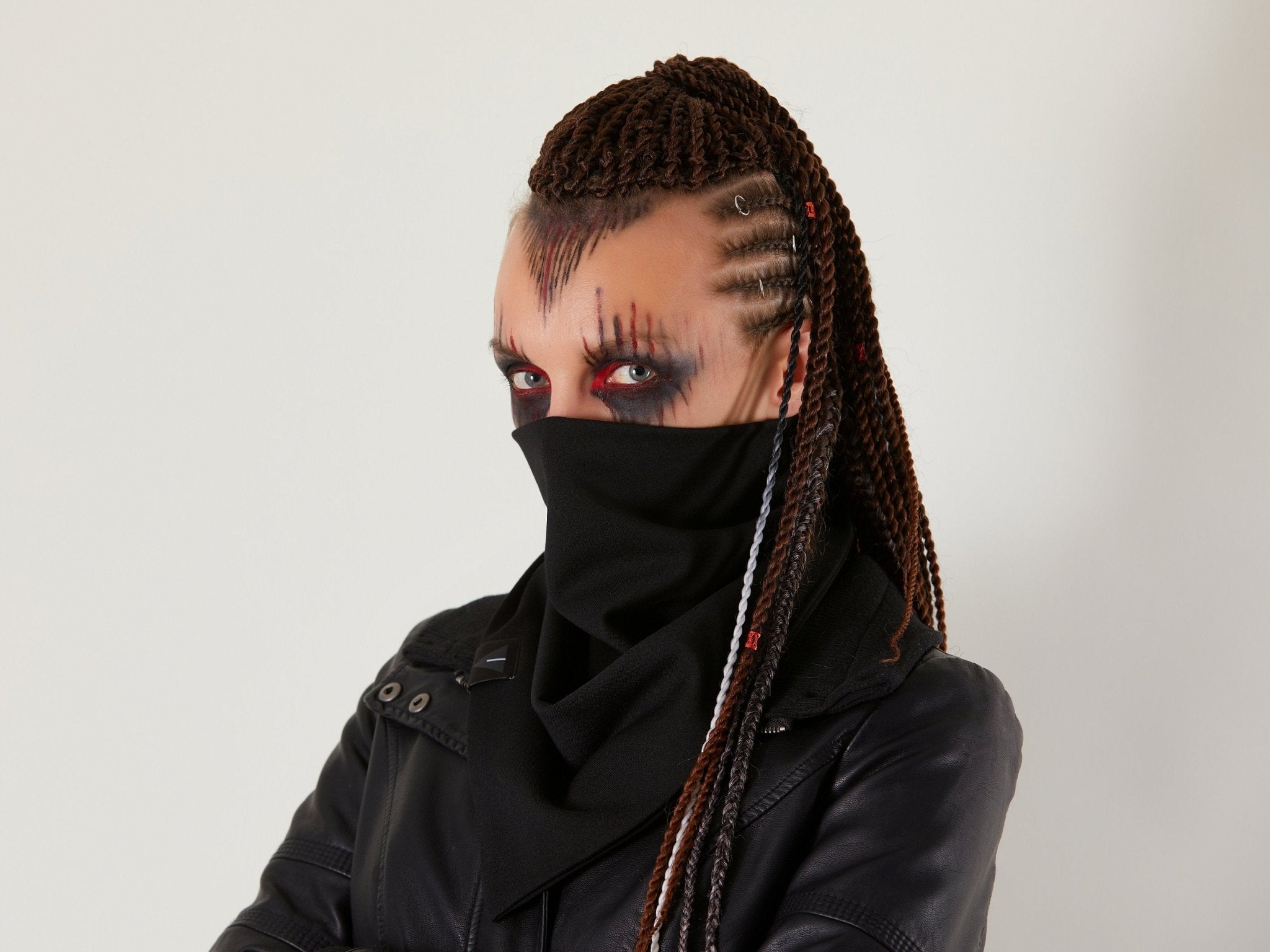 SC2 Schwarze Gesichtsmaske