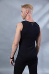 SE Long black sleeveless shirt - zolnar