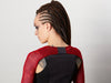 SH1-6 Red mesh sleeves