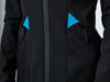 SIX Black cyberpunk softshell jacket