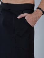 SK-P Men's maxi skirt with pockets