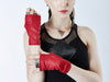 WRP Short faux leather gloves - zolnar