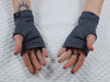 WRP Short faux leather gloves - zolnar